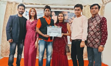 Sunil Pal attended the muhurat of Web Series Risky Ishq Produced by Preeti Abhishek Jha