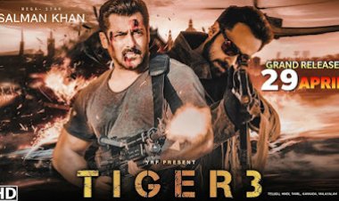 Salman Khan and Katrina Kaif are back with "Tiger3"