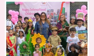 Seema Singh Founder of Meghashrey NGO celebrated Children's Day