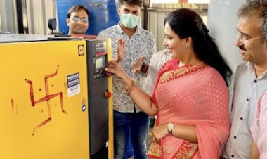 New Gift of Dana Shivam Hospital, lack of Oxygen will not have to be Faced