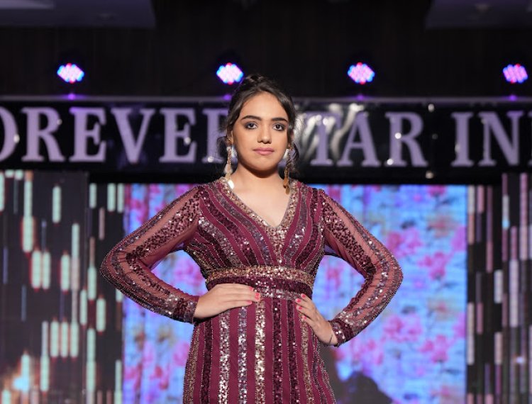 Miss Teen Ananya Sharma State Winner in Forever Miss Teen 2022