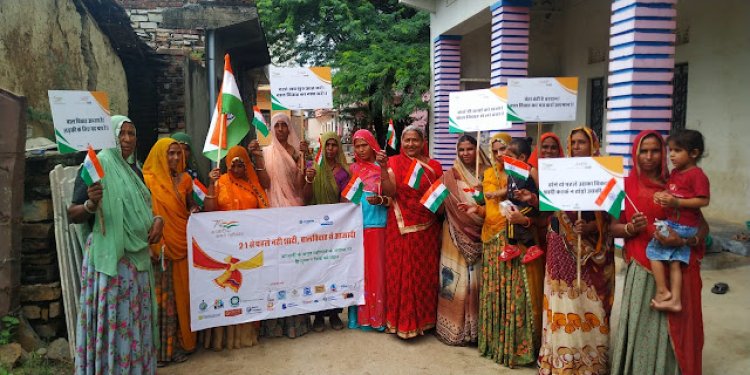 Hindustan Zinc rallies in support of anti-child-marriage awareness