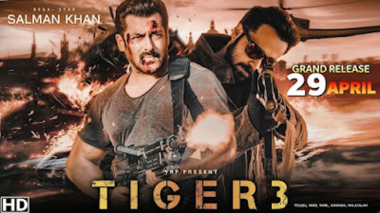 Salman Khan and Katrina Kaif are back with "Tiger3"