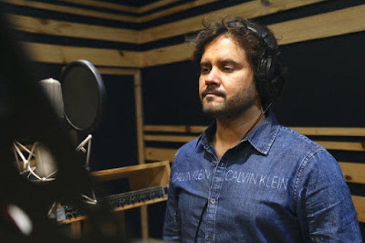Javed Ali records an emotional song for Vishal Gaikwad's Hindi movie APIK