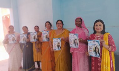 Kiran Swami Unveils Real Super Women Award Poster in Rajasthan, Honoring Remarkable Women