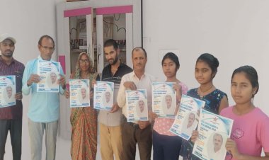 Real Super Hero Awards Poster Launched in Rajasthan by Journalist  Satyendra Rajvanshi