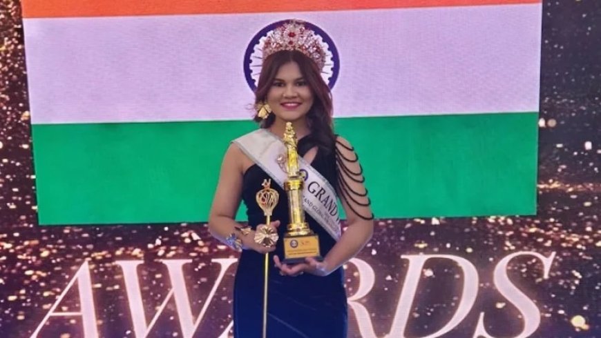 Jalore’s Komal Vaishnav Creates History as First Indian to Win Miss Universe Grand Global Ambassador 2025