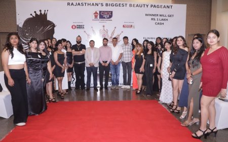 500+ Participants Shine at Ajmer Glamour Pageant Auditions